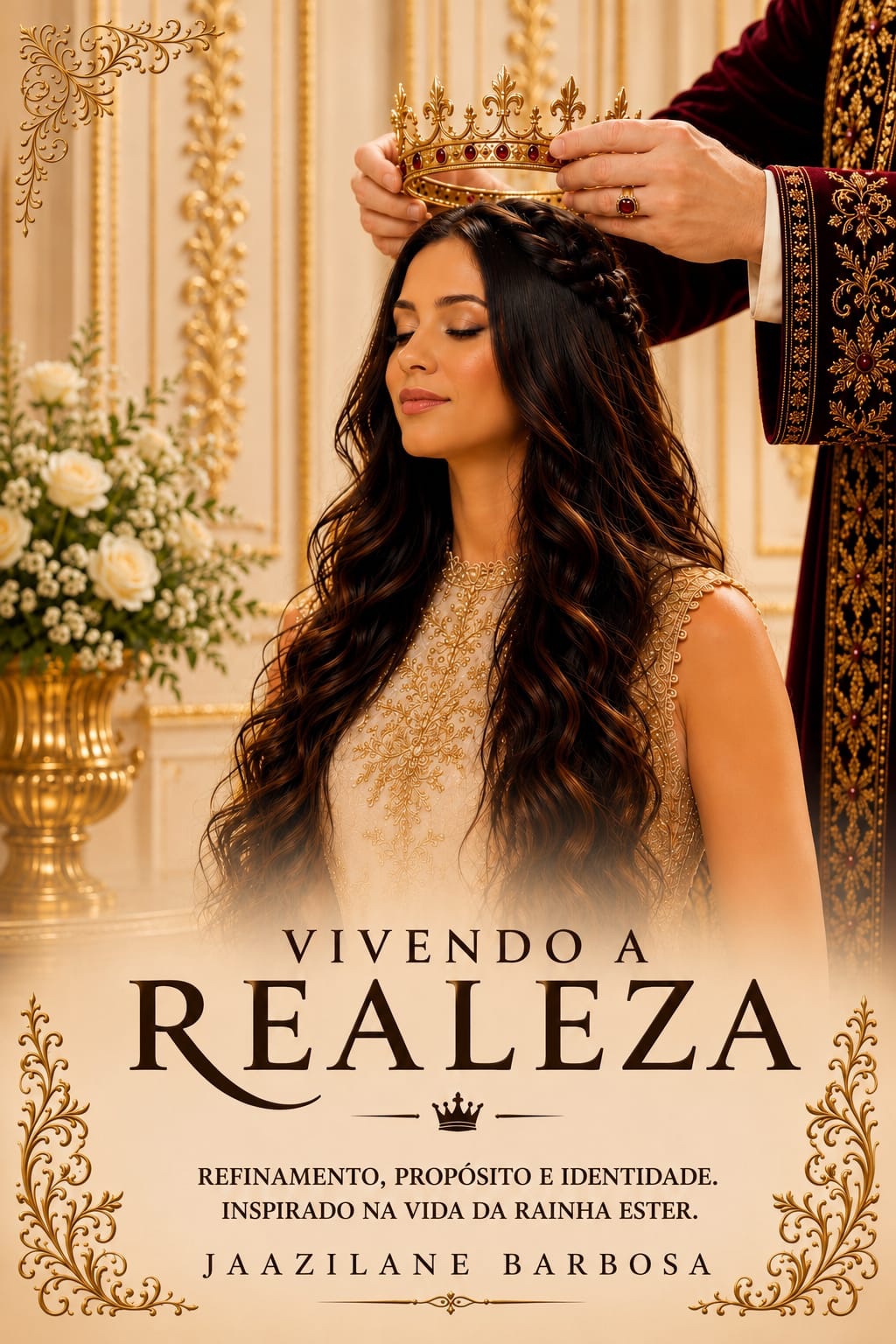 Capa do livro Vivendo a Realeza, de Jaazilane Barbosa